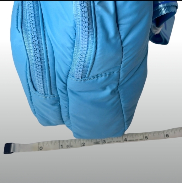 Wildfox 💋 Parachute Crossbody Sling Bag (Aqua 🩵) - Picture 8 of 10